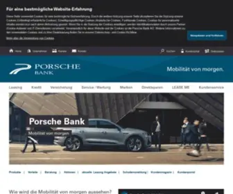 Porschebank.at(Entdecken Sie das Angebot der Porsche Bank) Screenshot