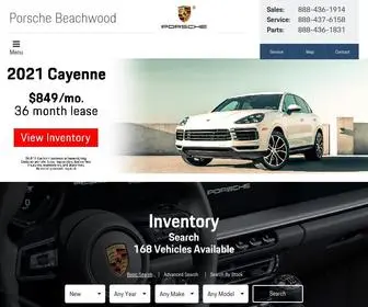 Porschebeachwood.com(Porsche of Beachwood) Screenshot