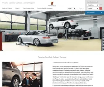 Porschecollisioncentre.ca Screenshot