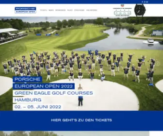 Porscheeuropeanopen.com(Porsche European Open) Screenshot