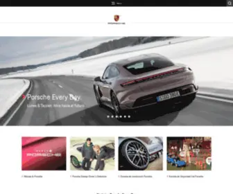 Porscheeveryday.es(Porsche Every Day) Screenshot