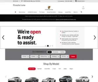 Porscheirvine.com(Porsche Irvine) Screenshot