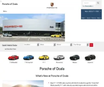 Porscheofocala.com Screenshot