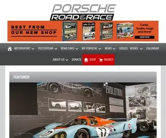 Porscheroadandrace.com(Porsche Road and Race) Screenshot