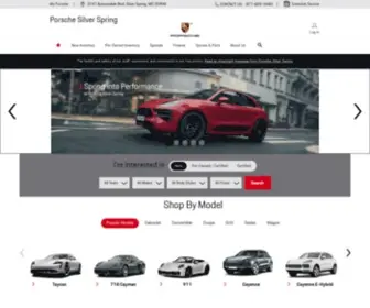 Porschesilverspring.com(Porsche Silver Spring) Screenshot