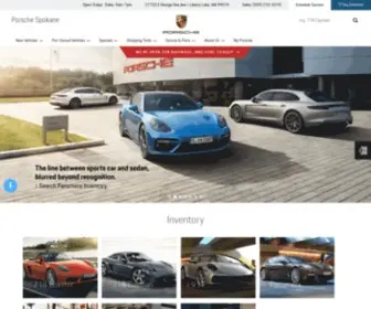 Porschespokane.com(Porsche Spokane) Screenshot