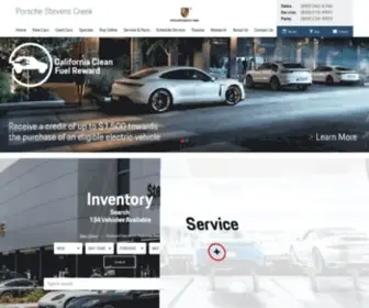 Porschestevenscreek.com Screenshot