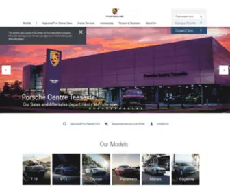 Porscheteesside.co.uk(Porsche Centre Teesside) Screenshot