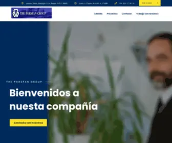 Porspangroup.com(Gasoductos, Oleoductos y Acueductos) Screenshot