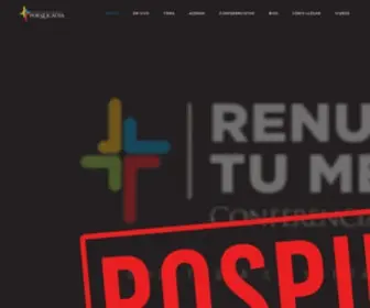 Porsucausa.org(Conferencias Por Su Causa) Screenshot