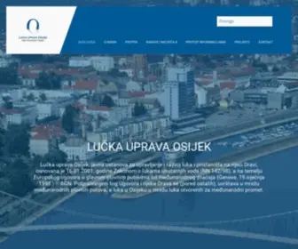 Port-Osijek.hr(Lučka) Screenshot