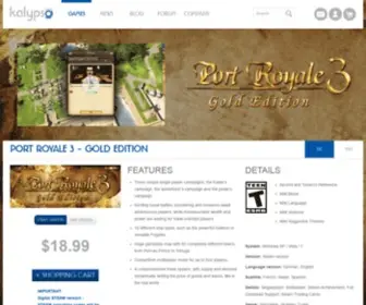 Port-Royale3.com(Port Royale 3) Screenshot