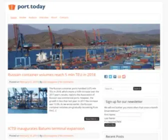 Port.today(Port and terminal news) Screenshot
