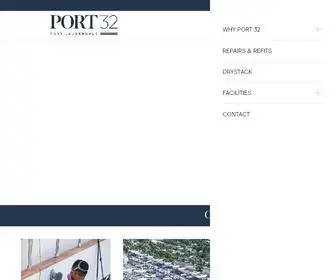 Port32Fortlauderdale.com(Fort Lauderdale Marina) Screenshot