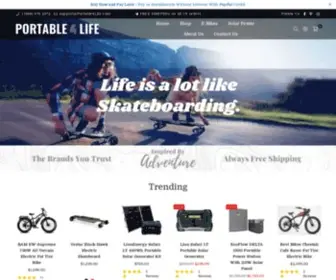 Portable4Life.com(At find products for your next adventure) Screenshot