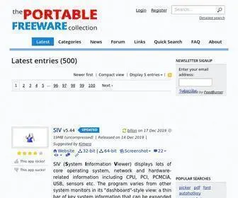 Portablefreeware.com(The Portable Freeware Collection) Screenshot