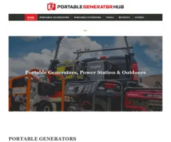 Portablegeneratorhub.com(Generators, Power Station, Tools & Outdoors) Screenshot