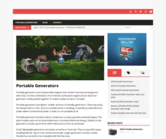 Portablegenerators.co(Portable Generators) Screenshot