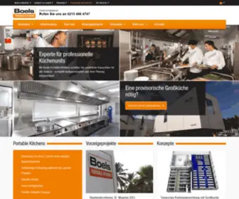 Portablekitchens.de(Boels Portable Kitchens) Screenshot