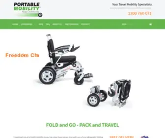 Portablemobility.com.au(Portable Mobility Scooters) Screenshot