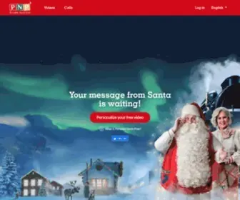 Portablenorthpole.com(Call Santa Phone Number for Real & Send Video Message) Screenshot
