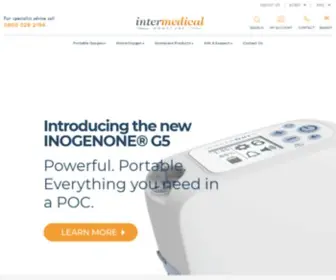 Portableoxygen.co.uk(Portable & Home Oxygen Concentrators) Screenshot