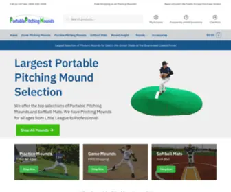 Portablepitchingmounds.com(Tired of the maintenance) Screenshot