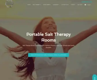 Portablesaltroomsaustralia.com(Salt Therapy Room for Home or Practice) Screenshot