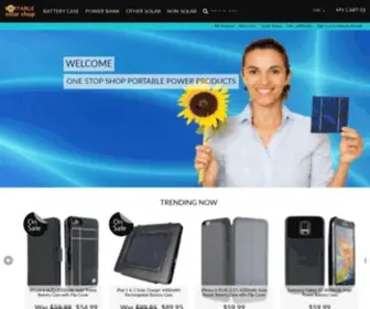 Portablesolarshop.com(Portable Solar Shop) Screenshot