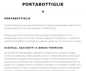 Portabottiglie.net(Portabottiglie) Screenshot