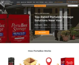 Portabox.com(PortaBox Storage) Screenshot