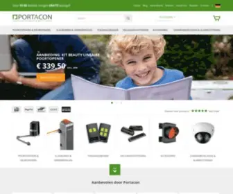 Portacon.nl(Toegangstechniek en Beveiliging) Screenshot