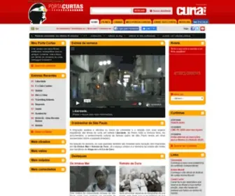 Portacurtas.org.br(Porta Curtas) Screenshot