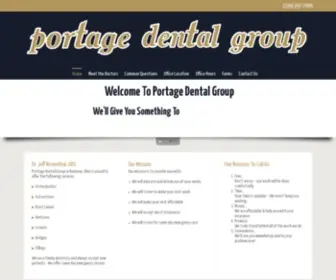 Portagedentalcenter.com(Portage Dental Center) Screenshot