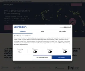 Portagon.com(Wir digitalisieren Ihre Finanzierung) Screenshot