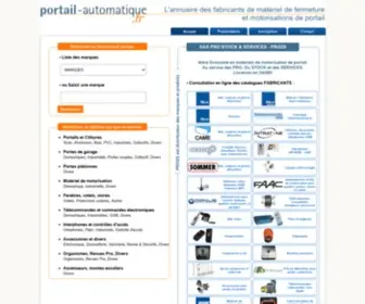 Portail-Automatique.fr(Genius Casali) Screenshot