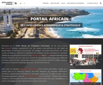 Portail-Intelligence-Afrique.com(ACCUEIL) Screenshot
