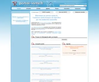 Portail-Sante.fr(Santé) Screenshot