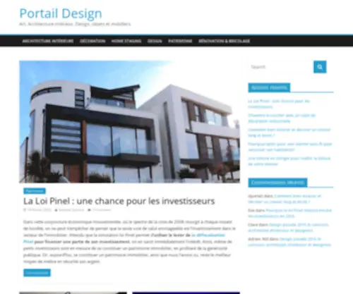 Portaildesign.fr(Portaildesign) Screenshot
