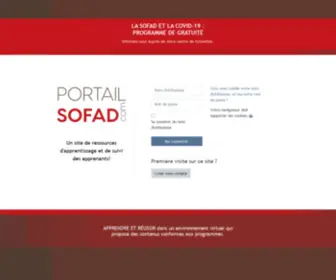 Portailsofad.com(Redirection) Screenshot
