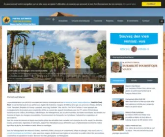 Portailsudmaroc.com(Portail Souss Sahara Atlantique) Screenshot