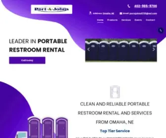 Portajohns.net(Portable Restroom Rental) Screenshot