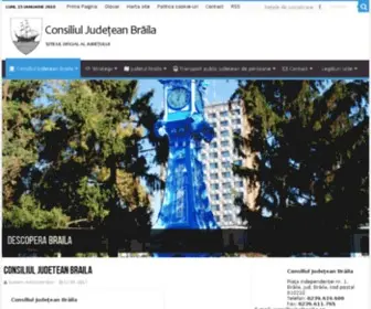 Portal-Braila.ro(Portal CJ Braila) Screenshot