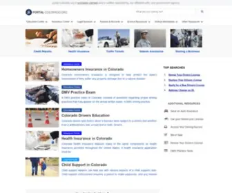 Portal-Colorado.org(Portal Colorado) Screenshot