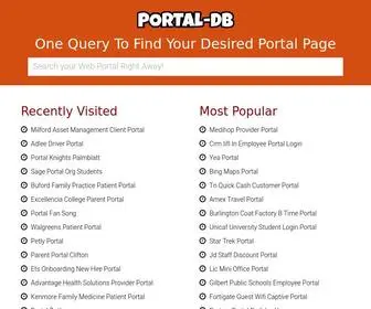 Portal-DB.live(Directly accessing portal page of any website) Screenshot