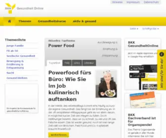 Portal-Gesundheitonline.de(Portal Gesundheitonline) Screenshot