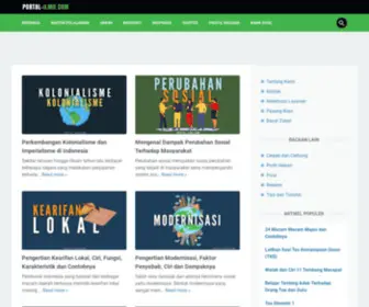 Portal-Ilmu.com(Portal edukasi berbasis online terlengkap di Indonesia. Menyajikan informasi) Screenshot