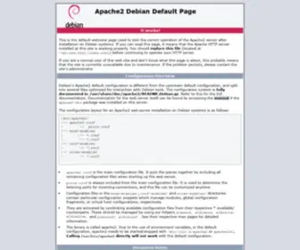 Portal-Mexico.com(Apache2 Debian Default Page) Screenshot