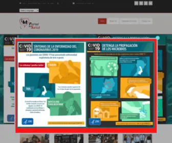 Portal-OF-Health.org(Improves access to health services and) Screenshot