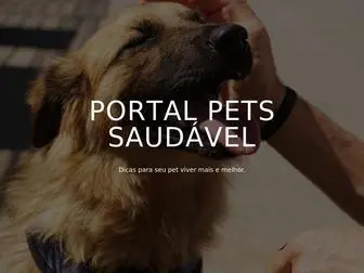 Portal-Petsaudavel.com.br(Portal Pet Saudável) Screenshot